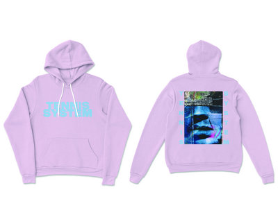 Tennis System "Autophobia" Pullover Hoodie (pink) main photo