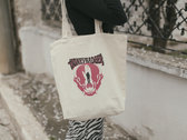 Tote Bag (shopper) with "Pleasure Delayer" artwork photo 
