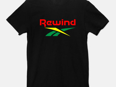 Rewind Logo T-shirt - Black main photo