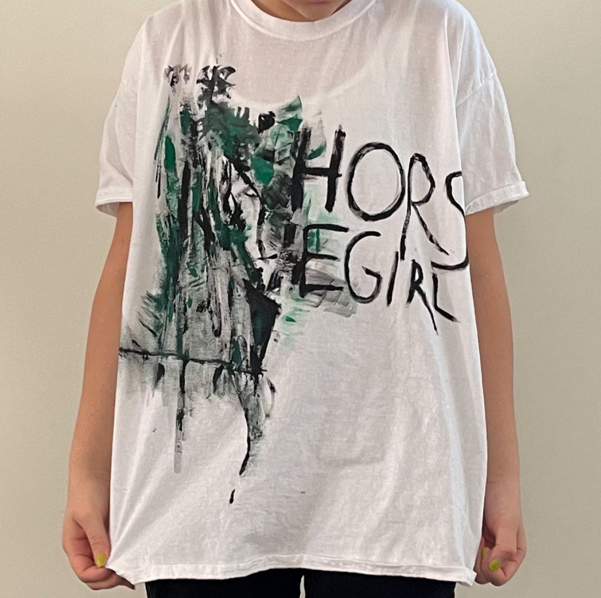 Horsegirl tシャツ XL RISE AND FALL OF HORSEGIRL