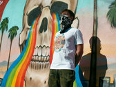 Muck Rock x Ghost to Ghost Rainbow Skull T-shirt (White) photo 