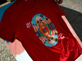 Muck Rock x Ghost to Ghost Rainbow Skull T-shirt (Blood Red) photo 