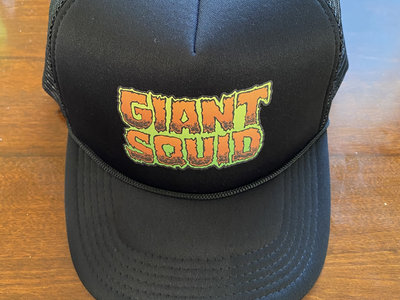 Giant Squid Trucker Hat (with vintage logo) main photo