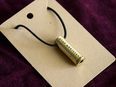 Engraved Bullet Pendant photo 