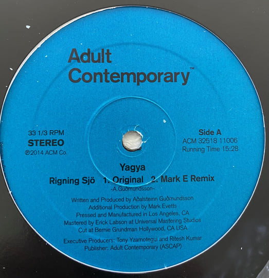 Rigning Sjö | Yagya | Adult Contemporary