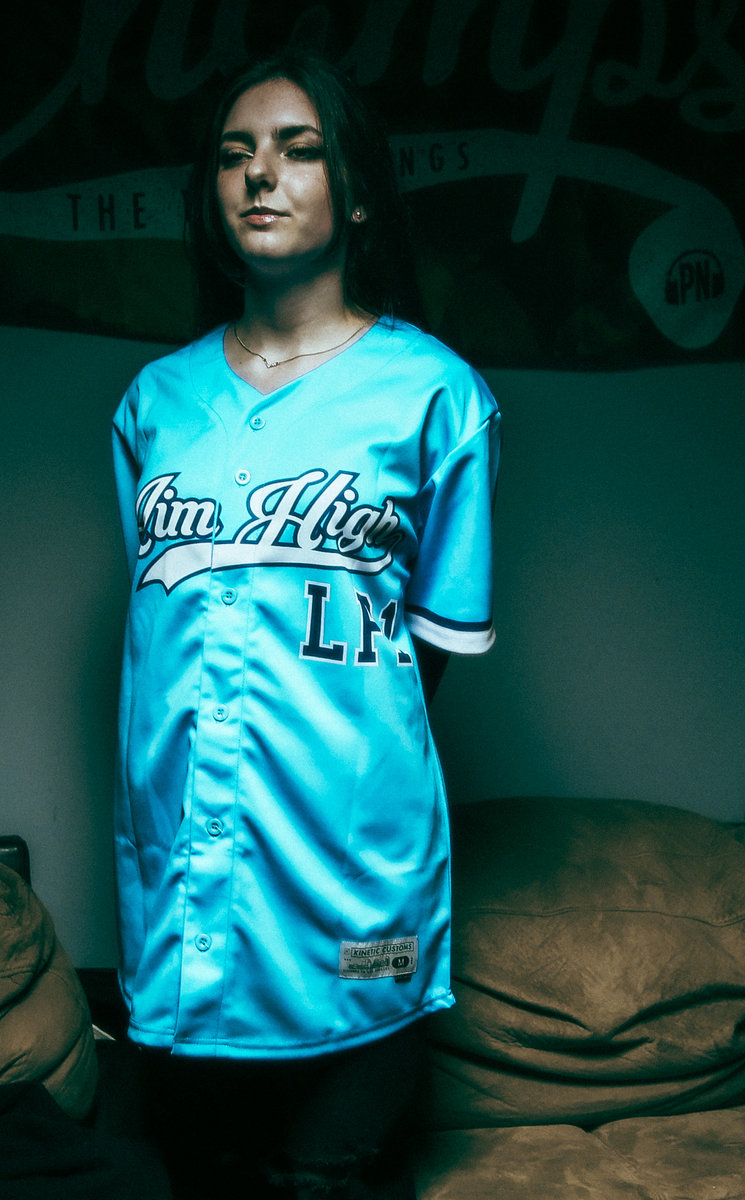 Carolina Blue "Local Band Forever/LP1" Baseball Jersey | Aim High