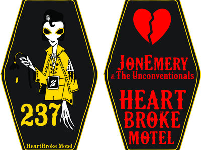 HeartBroke Motel Room Key Bottle Opener main photo