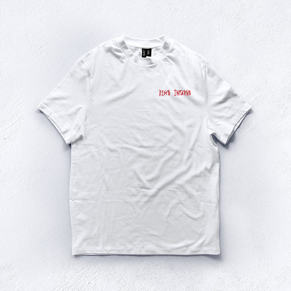DIW 01 Limited Edition White T Shirt Disco Inferno