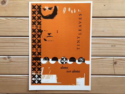 Alone, not alone official poster (C4 Textured 350gsm). main photo
