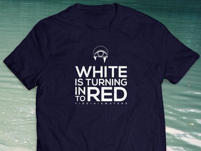 T-Shirt "White is turning into red" MAN / WOMAN main photo