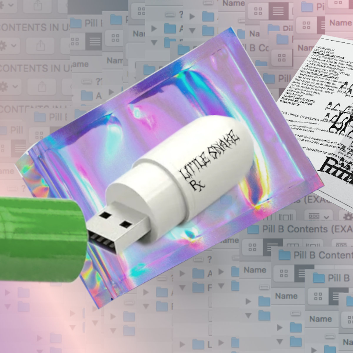 LTD EDITION USB**** Little Snake - 'A Fragmented Love Story, Written By ...