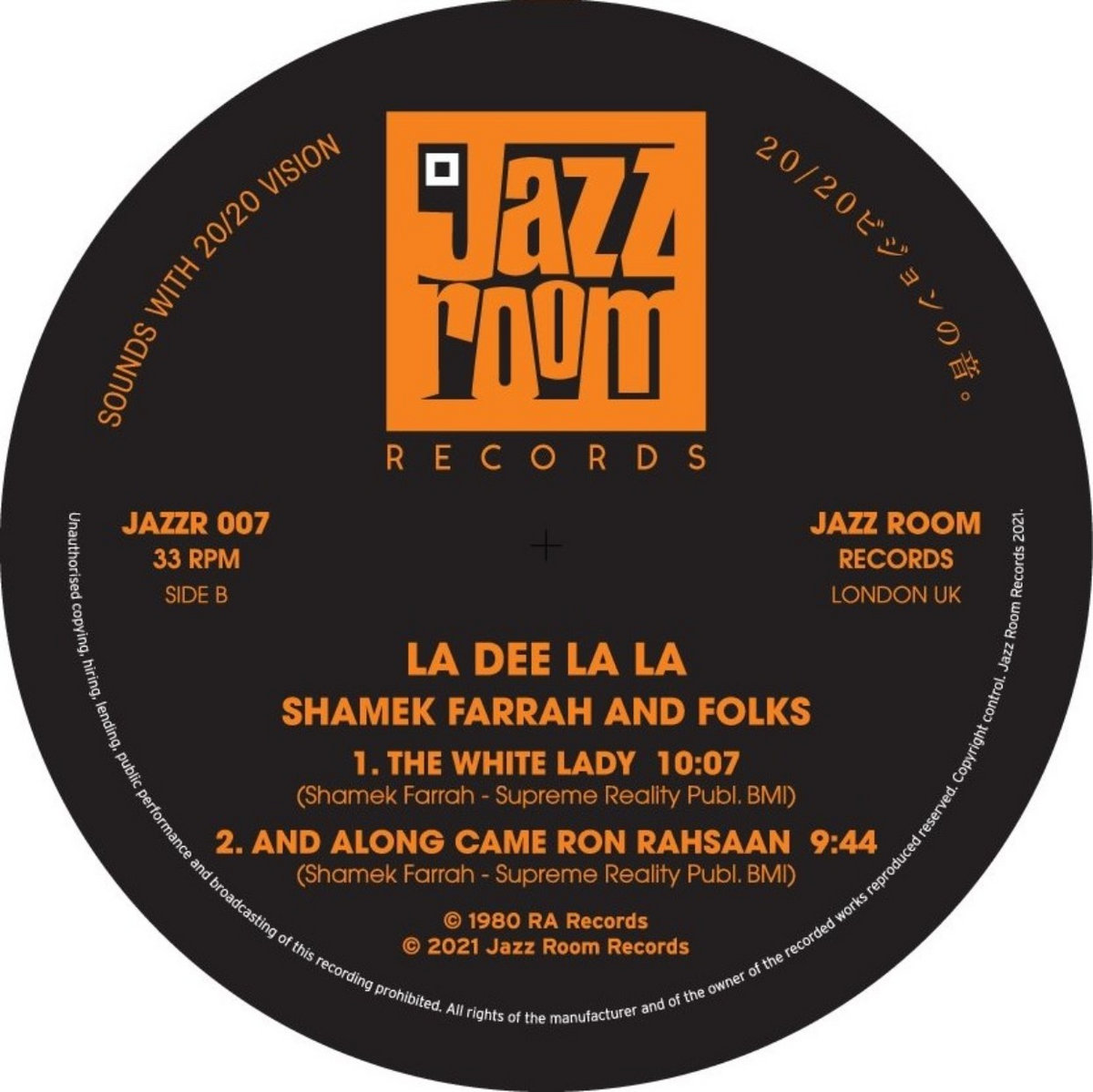La Dee La La | Shamek Farrah & Folks