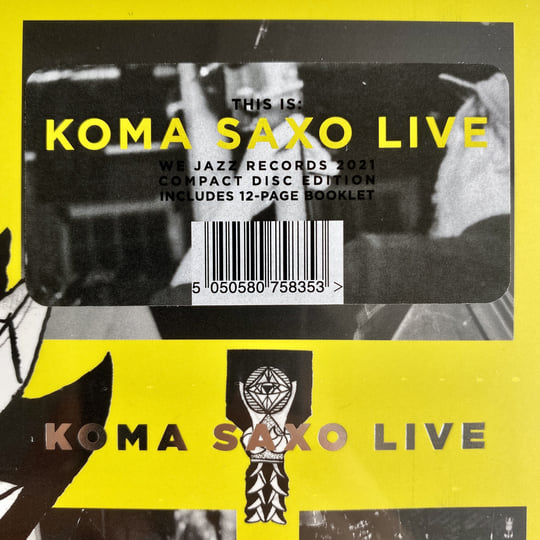 LIVE | Koma Saxo | We Jazz Records