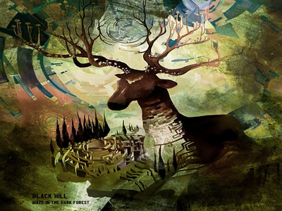 "Maze in the dark forest" + "Tales of the night forest" digital album bundle main photo
