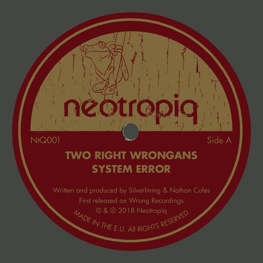 その他 What Went Wrong Ep [CD] Two Right Wrongans - System Error (Neotropiq 001) | Silverlining