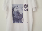 Elevacion white T-shirt with blue printing photo 