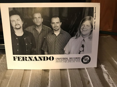 Limited Edition signed and numbered Fernando 5x7 inch Press Photo from 1997(only 25 available) main photo