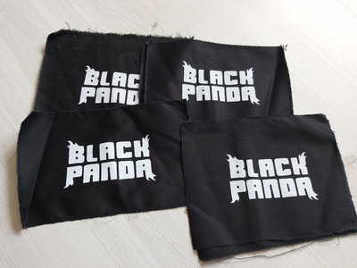 BLACK PANDA logo patch main photo