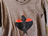 Heart & Bird T-shirt photo 