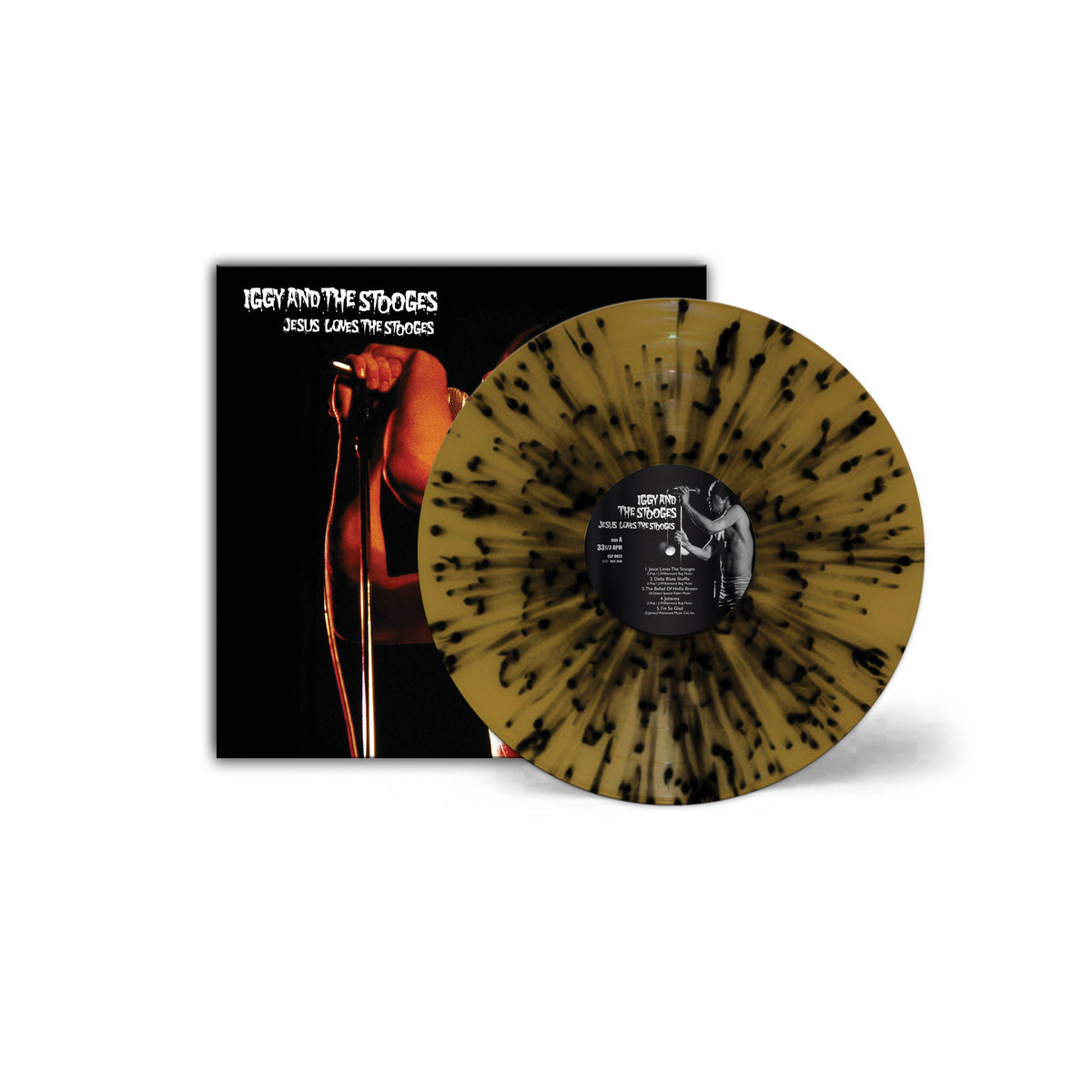 貴重　イギーポップ/ JESUS LOVES THE STOOGES レコード 0024583134_10.jpg