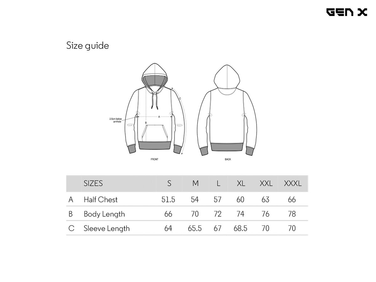 Official GEN X Summer hoodie GEN X