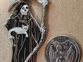 Cat Reaper Enamel Pin photo 