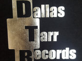 Dallas Tarr Records T-shirt with Metallic Foil chest print photo 