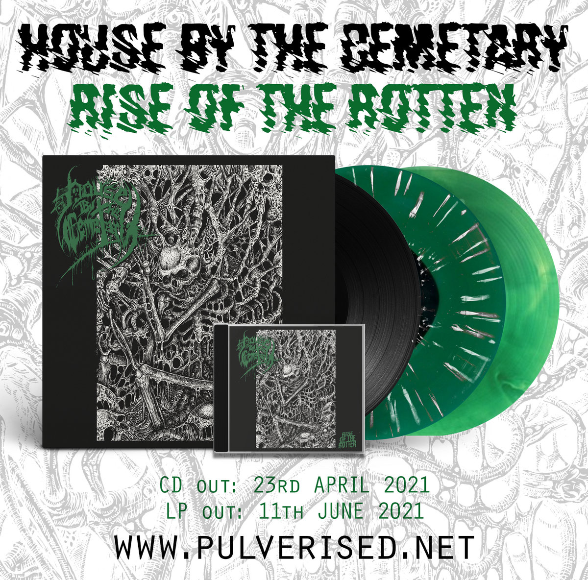 Rise Of The Rotten | House By The Cemetary | Pulverised Records