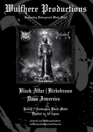 BLACK ALTAR / KIRKEBRANN - 