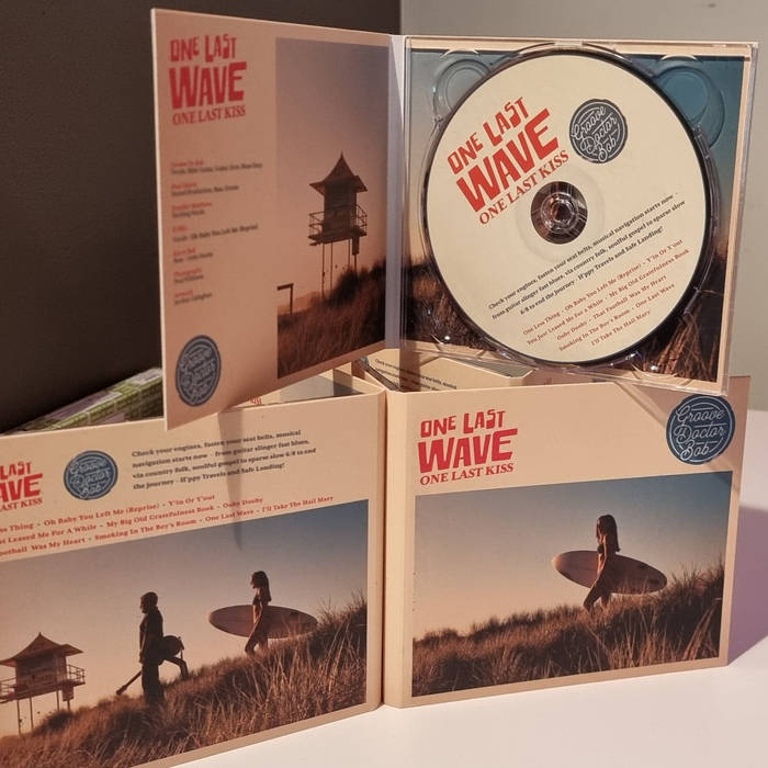 One Last Wave, One Last Kiss CD — official Groove Dr B merchandise