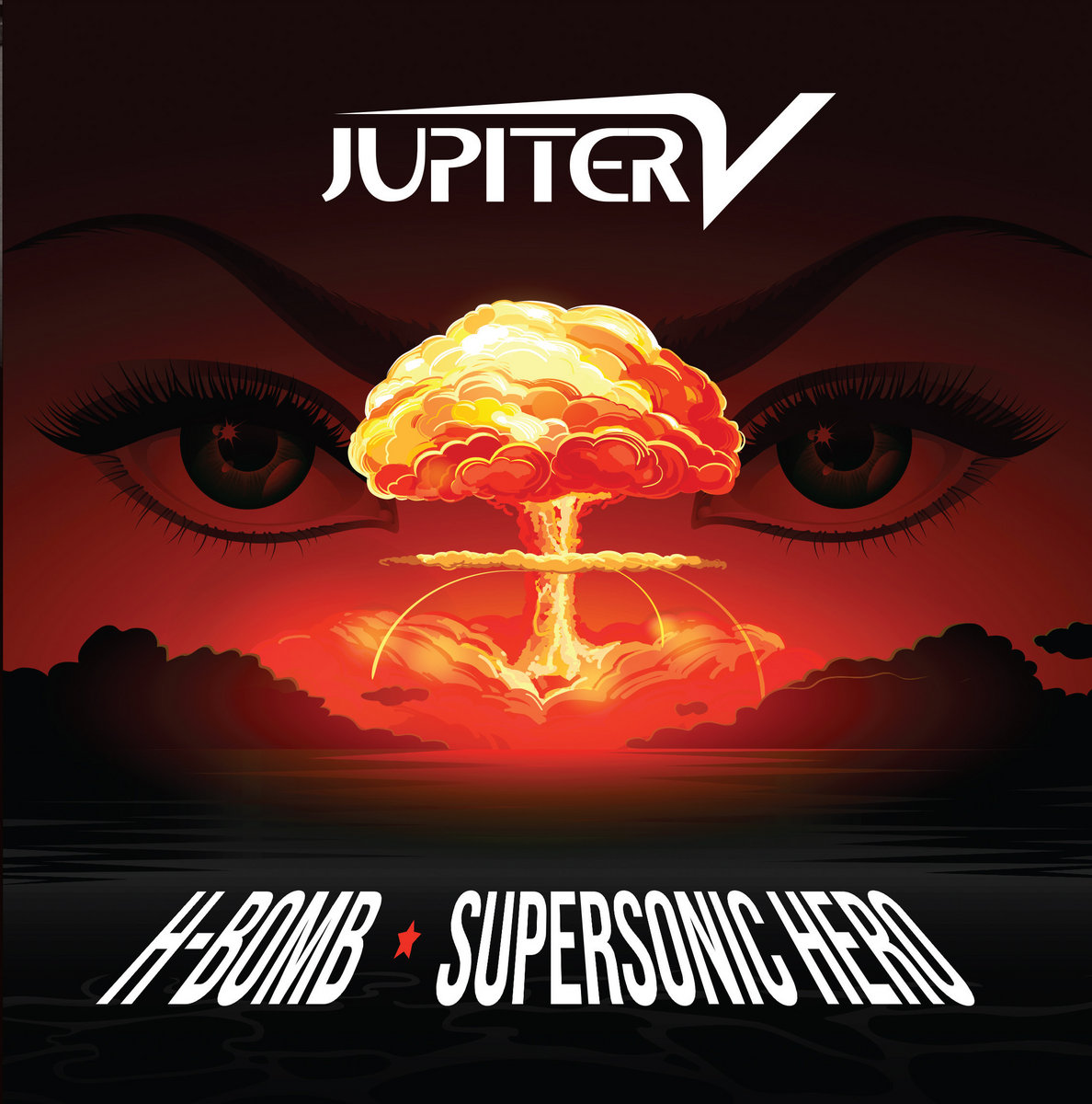 H Bomb B W Supersonic Hero Single Jupiter 5 I 94 Bar Records