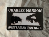 CHARLES MANSON: AUSTRALIAN FAN CLUB T SHIRT/CD BUNDLE photo 