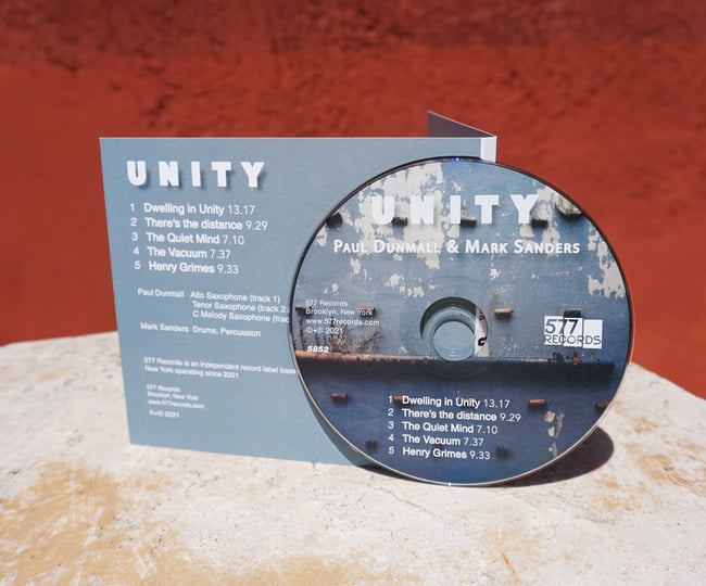 Unity | Paul Dunmall and Mark Sanders | 577 Records