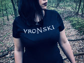 Vronski logo t-shirt + patch bundle - PREORDER photo 