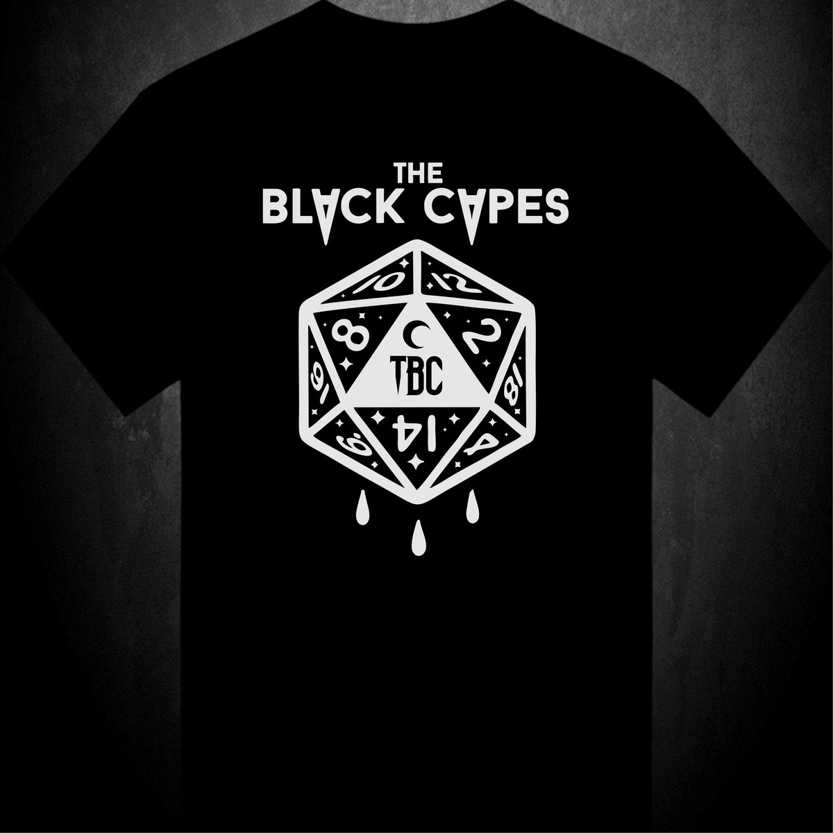 black goth shirt
