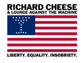 RICHARD CHEESE "LIBERTY. EQUALITY. INSOBRIETY." Martini Flag Men's T-Shirt! photo 