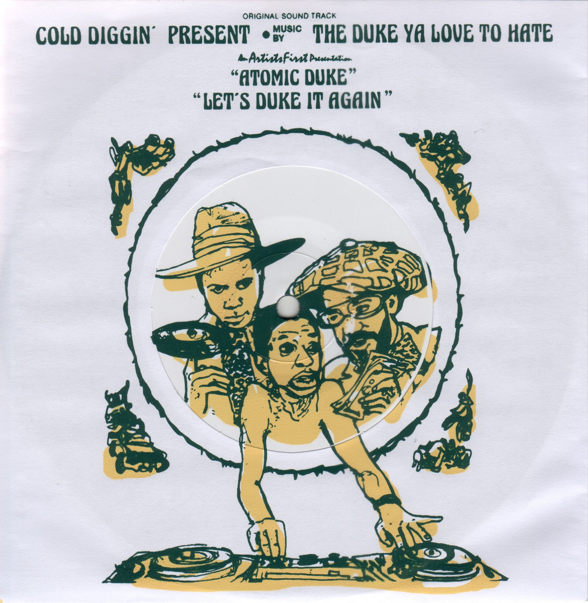 The Duke Ya Love To Hate - Atomic Duke / Let's Duke It Again *BLUE