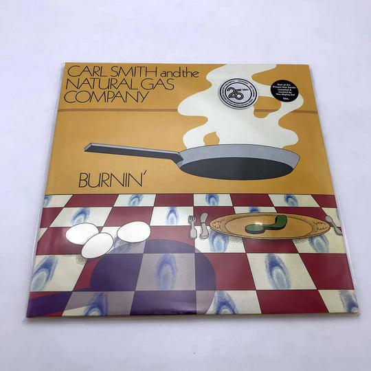 英2LP Carl Smith And The Natural Gas Burnin BBE586ALP BBE /00520 Burnin' | Carl Smith And The Natural Gas Company | BBE