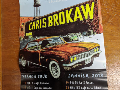 Brokaw French Tour Poster 2018 main photo