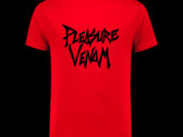 Pleasure Venom - Red Pleasure Venom Logo T-Shirt