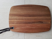 Personalized Pyrography Acacia Wood Cutting Board photo 