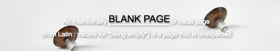 Blank Page — Photo