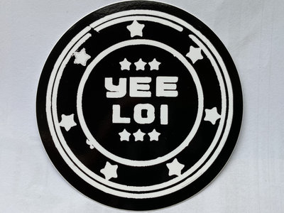 Yee Loi 8cm Circular Vinyl Sticker main photo