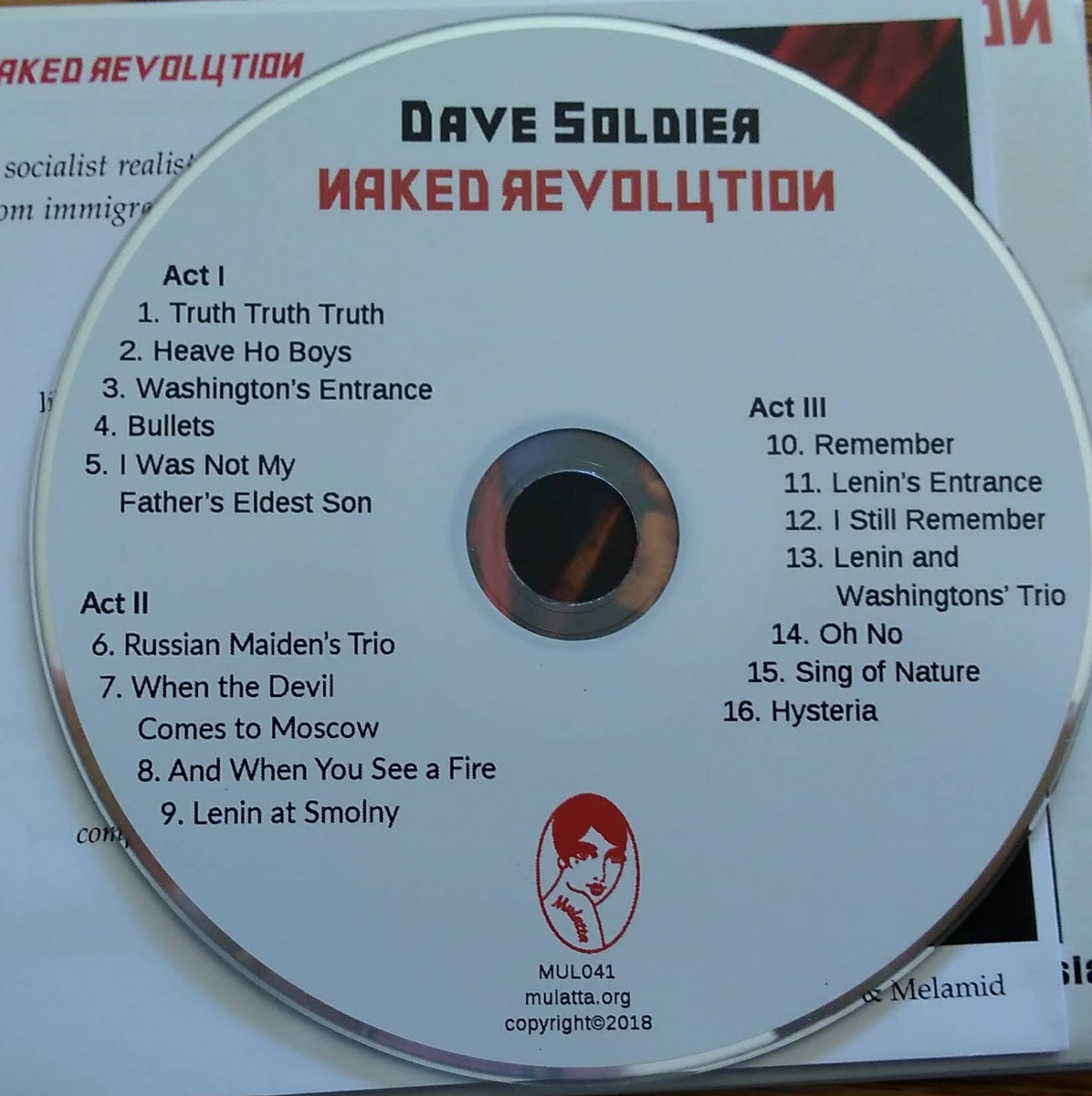 Naked Revolution Dave Soldier