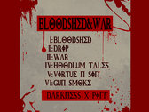 Bloodshed & War EP - CD Physical photo 