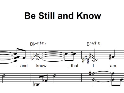 Be Still and Know (Psalm 46:10) main photo
