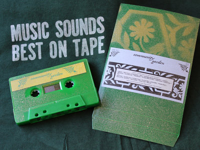 Community Garden 1st ed. cassette + HomeTapes Tee by Screening Eagle main photo