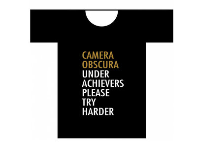T-Shirt "Underachievers Please Try Harder" (Black) main photo