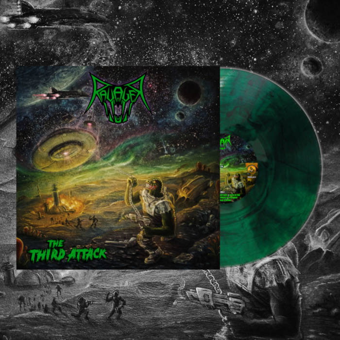 THE THIRD ATTACK – LP green marbled