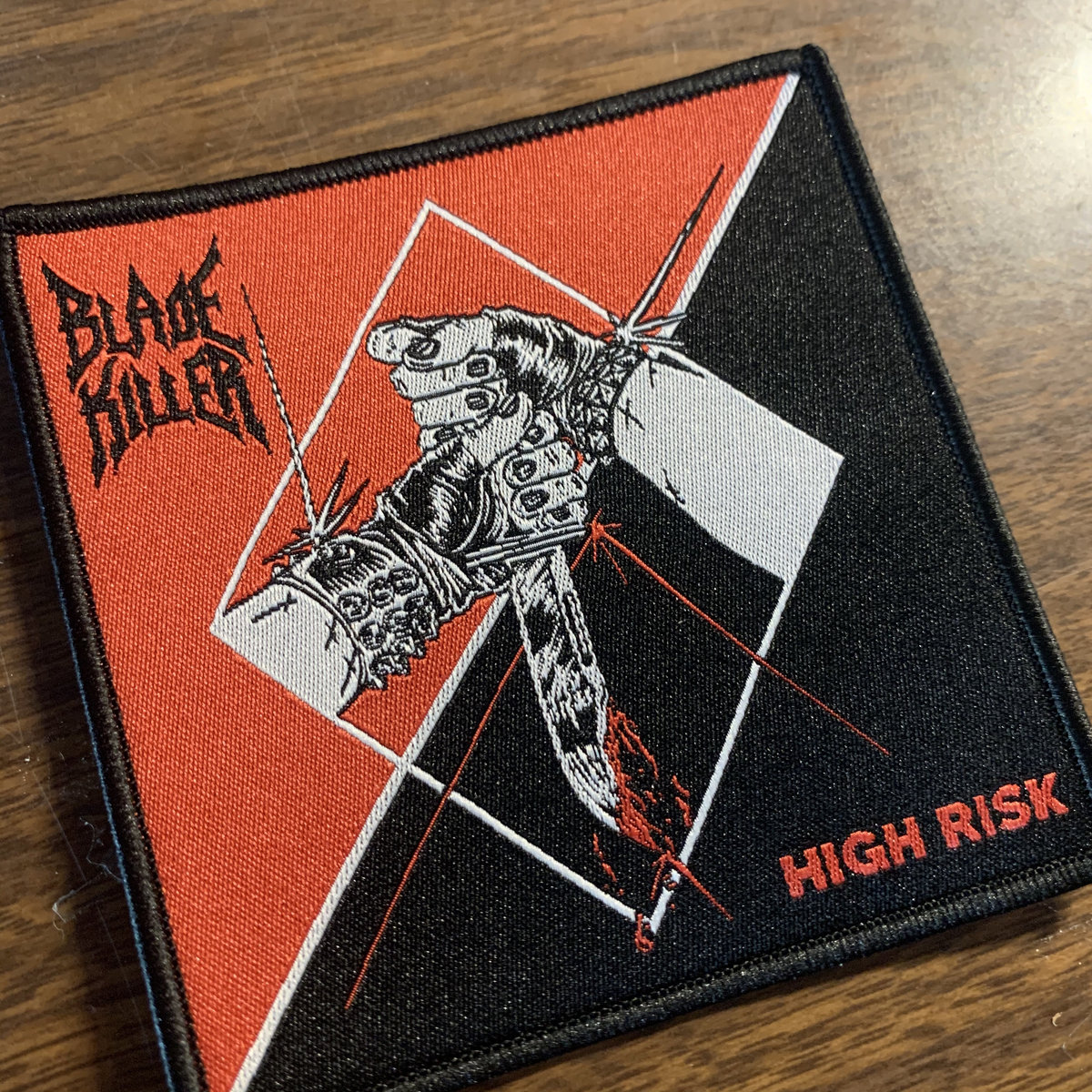 High Risk Woven Patch | Blade Killer